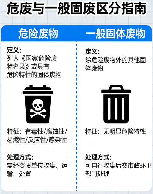 危废和一般固废怎么区分？别再傻傻搞错