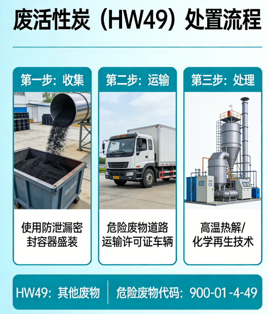 废活性炭（HW49）处置案例
