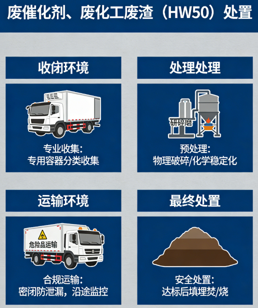 废催化剂、废化工废渣（HW50）处置案例